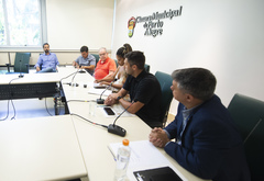 Reunião de Comissão - 1ª Reunião (ordinária) da CUTHAB - Apresentação dos vereadores membros e organização da agenda dos trabalhos.