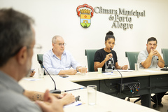 4ª Reunião - Regularização da Cancha da BR, no bairro Santa Tereza.