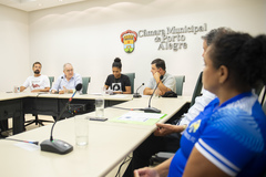 4ª Reunião - Regularização da Cancha da BR, no bairro Santa Tereza.