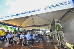 Presidente Comandante Nádia participa da Expodireto 2025.