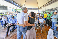 Presidente Comandante Nádia participa da Expodireto 2025.