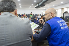 Informações de recursos oriundos do Governo Federal para o estado e municípios, especialmente de Porto Alegre para execução dos projetos de enfrentamento às fortes cheias ocorridas recentemente.