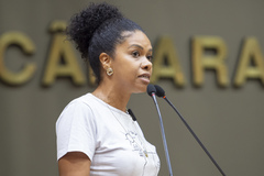 Vereadora Karen Santos.