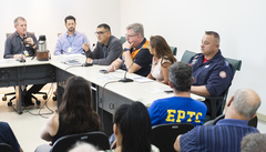 Presidente Comandante Nádia participa da reunião de preparação do simulado de sinistro da CMPA.