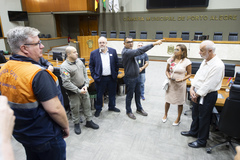 Presidente Comandante Nádia participa da reunião de preparação do simulado de sinistro da CMPA.