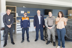 Presidente Comandante Nádia participa da reunião de preparação do simulado de sinistro da CMPA.