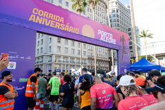 Presidente Comandante Nádia participa da 21º Corrida do Aniversário de Porto Alegre.