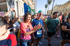 Presidente Comandante Nádia participa da 21º Corrida do Aniversário de Porto Alegre.