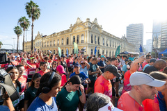 Presidente Comandante Nádia participa da 21º Corrida do Aniversário de Porto Alegre.