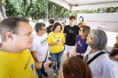 Presidente Comandante Nádia participa da Caminhada da AFAD (Associação dos Familiares e Amigos do Down) pela conscientização da Síndrome de Down.