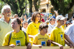 Presidente Comandante Nádia participa da Caminhada da AFAD (Associação dos Familiares e Amigos do Down) pela conscientização da Síndrome de Down.
