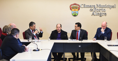  Reunião discutiu a acessibilidade arquitetônica da Câmara