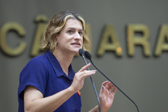 Vereadora Natasha Ferreira.