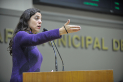Fernanda Melchionna (PSOL) anunciou pedido de CPI na assistência social