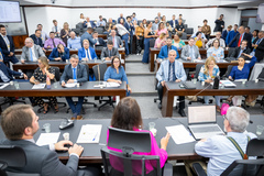 Sessão Ordinária realizada no plenarinho da Assembleia Legislativa. 