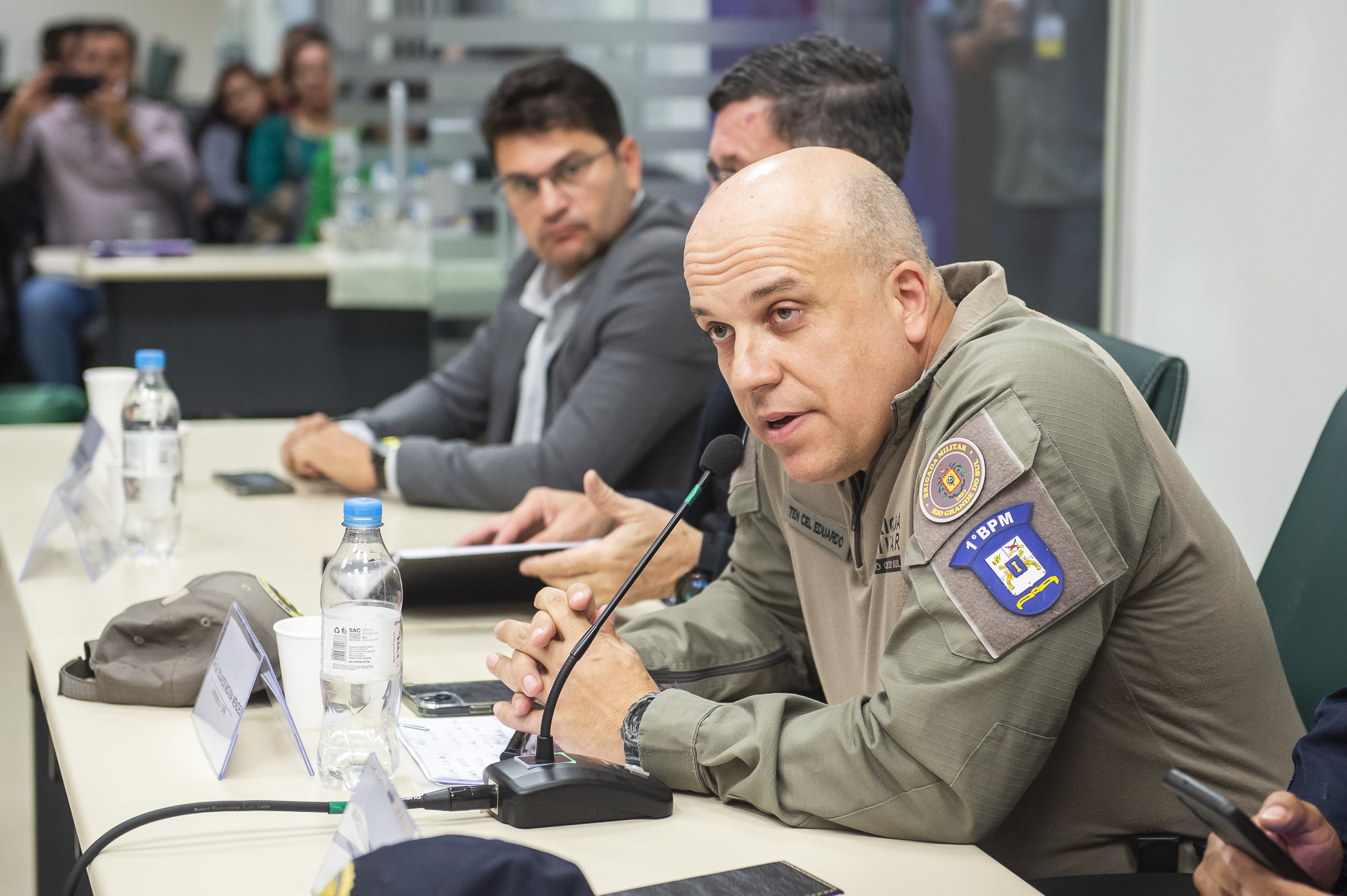 Eduardo Moura Mendes, comandante do 1º BPM