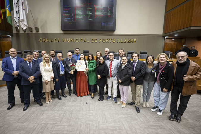 Homenagem à 2ª Prenda do Rio Grande do Sul, Amanda Rochol Farias.