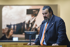 A solicitação foi anunciada pelo líder do governo, vereador Clàudio Janta 