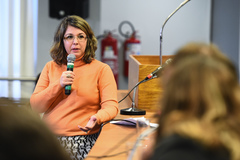 Luciane informou que gerador em Belém Novo vai melhorar a situação