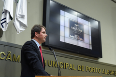 Vereador Márcio Bins Ely (PDT), proponente