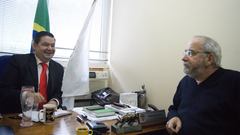 Paulo Roberto Mainere Soares trouxe demandas da comunidade da Zona Norte.
