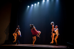 O teatro fica no segundo piso da Câmara Municipal de Porto Alegre