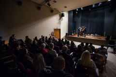 O Teatro Glênio Peres fica no 2º piso da Câmara Municipal