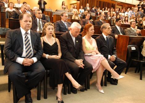 Presidente Dr. Goulart participa de solenidade de posse da nova governadora, Yeda Crusius na Assembléia Legislativa. Foto: Caroline da Fé