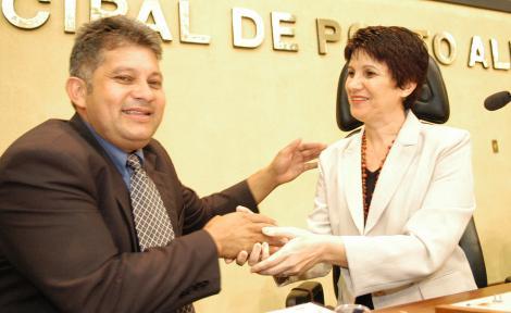 Brasinha agora é titular e ocupa cargo na Mesa Diretora, presidida por Celeste Foto: Elson Sempé Pedroso