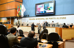 Plenário Otávio Rocha da Câmara Municipal