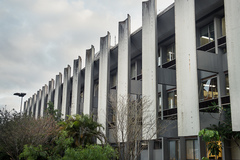 O Palácio Aloísio Filho, sede da Câmara Municipal de Porto Alegre