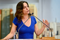 Vereadora Fernanda Melchionna, proponente da homenagem