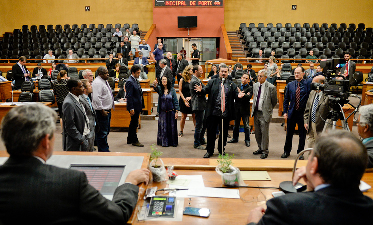 Vereadores encerraram a votação às 23h40 de segunda-feira Foto: Elson Sempé Pedroso