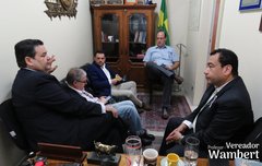 Evento foi organizado pelo vereador Professor Wambert. Foto: Marco Pecker