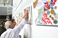 A mostra está montada na Galeria Clébio Sória, no térreo