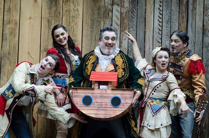 Peça infantil "A Arca de Noé", da 1ª Fila Produções.