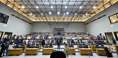 O Plenário Otávio Rocha no início da sessão desta quarta
