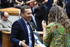 O vereador Mauro Zacher (PDT), proponente da Frente