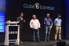 Valter Nagelstein (e), Adeli Sell, Luciano Marcantônio e Felipe Camozzato 