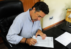 O presidente Valter Nagelstein assinou a portaria nesta quarta