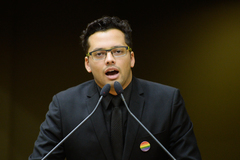 Vereador suplente Marcelo Rocha