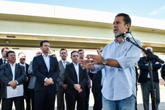 Valter Nagelstein (PMDB) garantiu que vereadores cobrarão término de outras obras atrasadas
