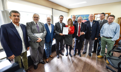 Diretoria da ACPA esteve na Câmara hoje pela manhã