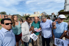 Vereadores foram ao Cete ouvir a comunidade do bairro