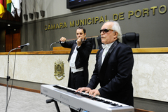 Angelin Loro estreou como músico aos 17 anos, em Blumenau