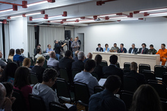 O debate foi realizado na noite de ontem na sede da Amrigs