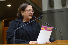 Maria Encarnacion, da Associação dos Moradores da Bom Jesus