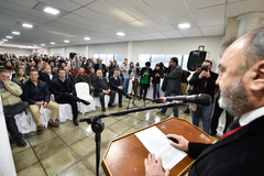 Vereadores prestigiaram  cerimônia no Vila Nova