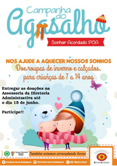 Campanha do agasalho.