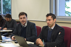 3ª reunião ordinária para debater com a Secretaria da Fazenda, a reestruturação do IPTU. Na foto, o Secretário Municipal da Fazenda, Leonardo Busatto (D).